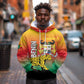 Personalized Benin National Day Hoodie Leopard With Coat Of Arms - African Pride