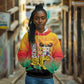Personalized Benin National Day Hoodie Leopard With Coat Of Arms - African Pride