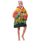 Personalized Benin National Day Kid Wearable Blanket Hoodie Leopard With Coat Of Arms - African Pride