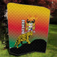Benin National Day Quilt Leopard With Coat Of Arms - African Pride