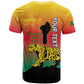 Personalized Benin National Day T shirt Leopard With Coat Of Arms - African Pride