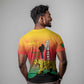 Personalized Benin National Day T shirt Leopard With Coat Of Arms - African Pride