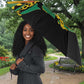 Benin National Day Umbrella Leopard With Coat Of Arms