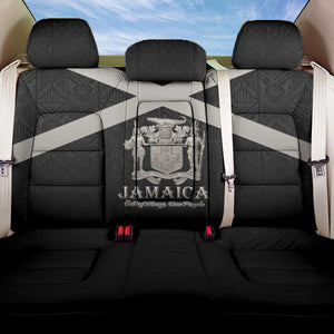Jamaica Back Car Seat Cover Out of Many One People Silver Color - African Pride