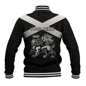 Personalized Jamaica Baseball Jacket Out of Many One People Silver Color - African Pride