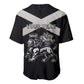 Personalized Jamaica Baseball Jersey Out of Many One People Silver Color - African Pride