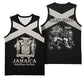 Personalized Jamaica Basketball Jersey Out of Many One People Silver Color - African Pride