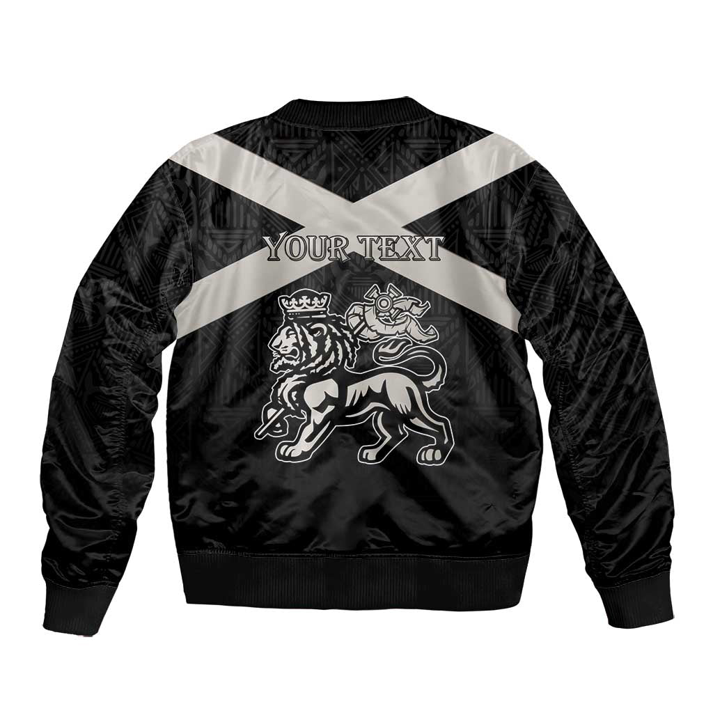 Personalized Jamaica Bomber Jacket Out of Many One People Silver Color - African Pride