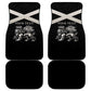 Jamaica Car Mats Out of Many One People Silver Color - African Pride