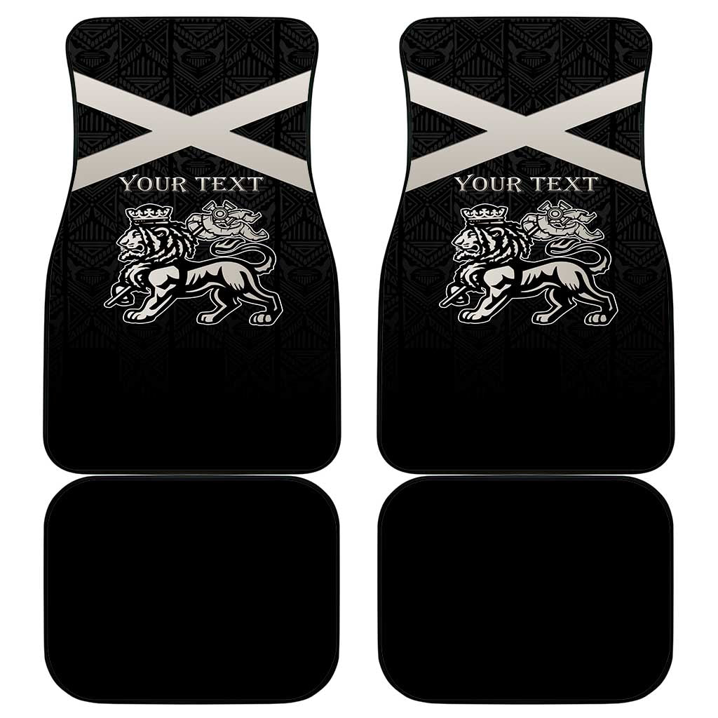Jamaica Car Mats Out of Many One People Silver Color - African Pride