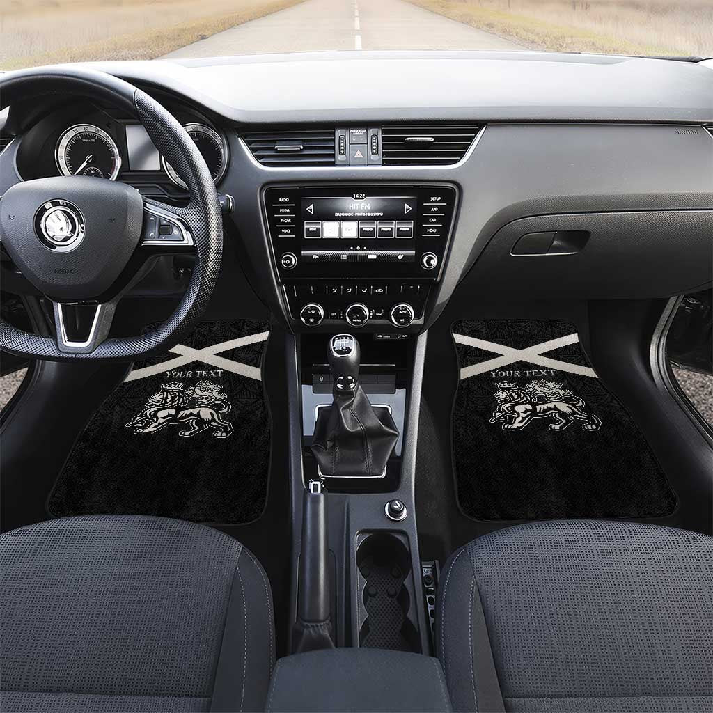 Jamaica Car Mats Out of Many One People Silver Color - African Pride