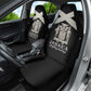 Jamaica Car Seat Cover Out of Many One People Silver Color - African Pride