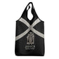 Jamaica Grocery Bag Out of Many One People Silver Color - African Pride