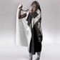 Jamaica Hooded Blanket Out of Many One People Silver Color - African Pride