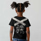 Personalized Jamaica Kid T shirt Out of Many One People Silver Color - African Pride