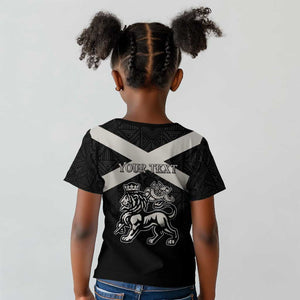 Personalized Jamaica Kid T shirt Out of Many One People Silver Color - African Pride