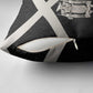 Jamaica Pillow Cover Coat Of Arms With Rastafarian Lion Silver Color
