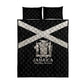 Jamaica Quilt Bed Set Out of Many One People Silver Color - African Pride