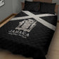 Jamaica Quilt Bed Set Out of Many One People Silver Color - African Pride