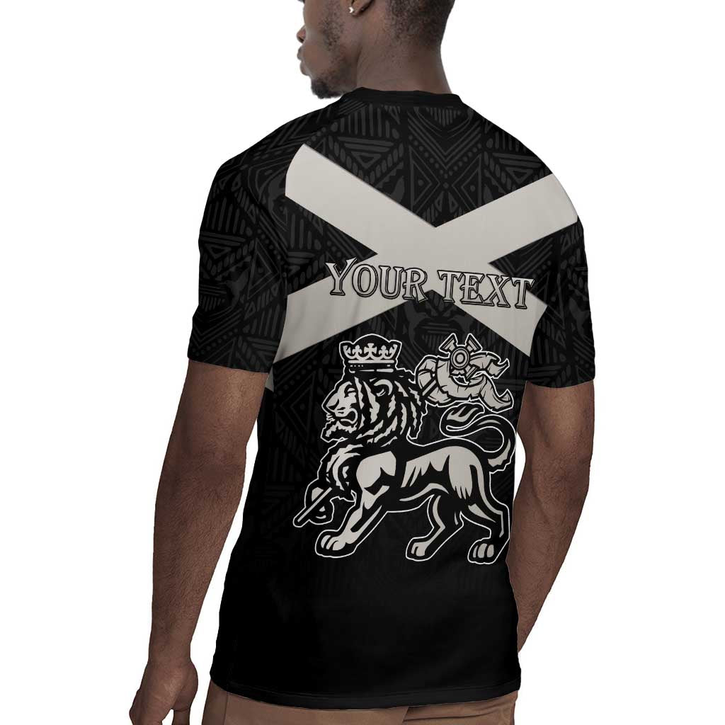 Personalized Jamaica Rugby Jersey Out of Many One People Silver Color - African Pride