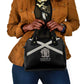 Jamaica Shoulder Handbag Out of Many One People Silver Color - African Pride