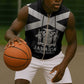 Personalized Jamaica Sleeveless Zip Hoodie Out of Many One People Silver Color - African Pride