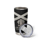 Personalized Jamaica Tumbler Cup Out of Many One People Silver Color - African Pride