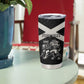 Personalized Jamaica Tumbler Cup Out of Many One People Silver Color - African Pride