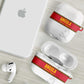 Angola Football AirPods Case Avante Palancas Negras - White