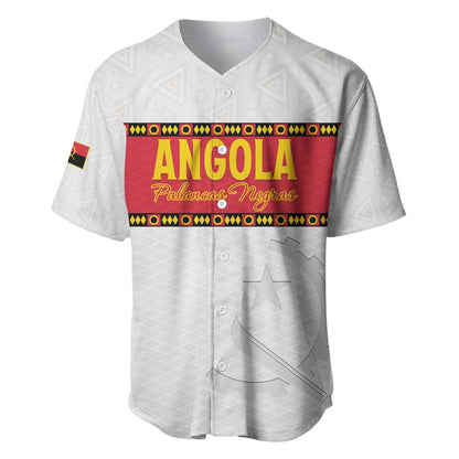 Afro Angola Football Custom Baseball Jersey Go Palancas Negras - African Pride