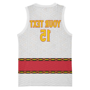 Afro Angola Football Custom Basketball Jersey Go Palancas Negras - African Pride