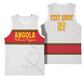 Afro Angola Football Custom Basketball Jersey Go Palancas Negras - African Pride