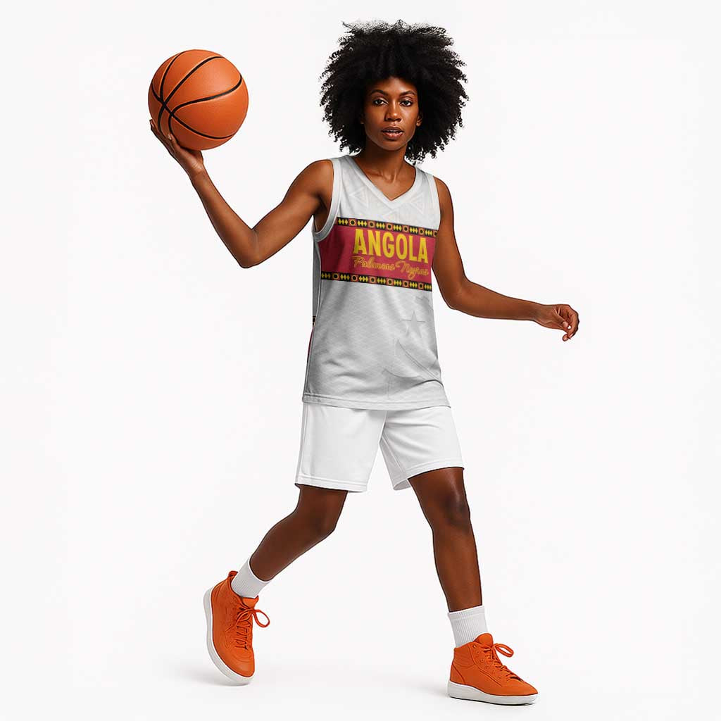 Afro Angola Football Custom Basketball Jersey Go Palancas Negras - African Pride