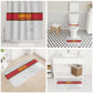 Angola Football Bathroom Set Avante Palancas Negras - White