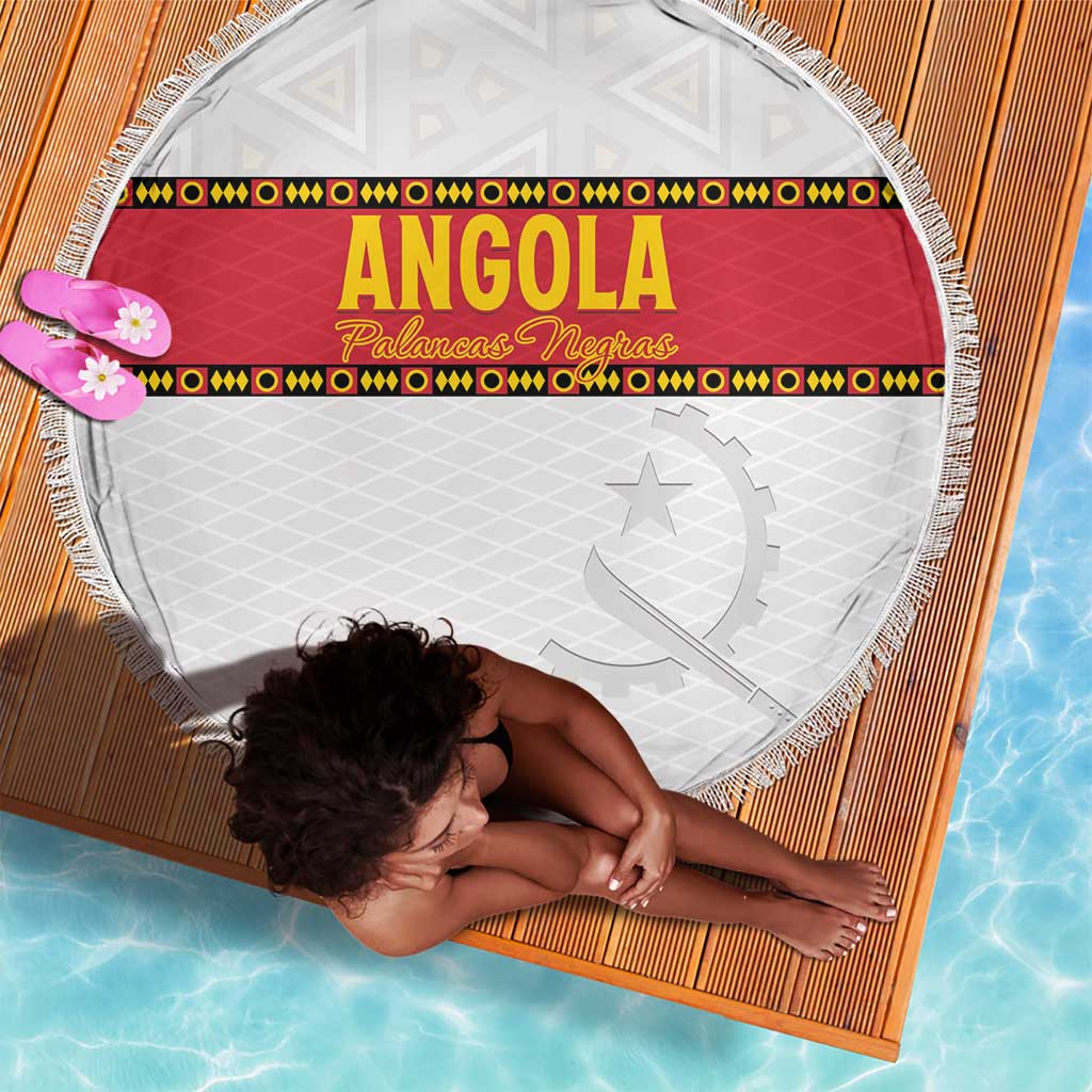 Afro Angola Football Beach Blanket Go Palancas Negras - African Pride