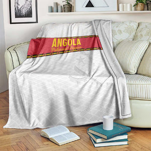 Afro Angola Football Blanket Go Palancas Negras - African Pride