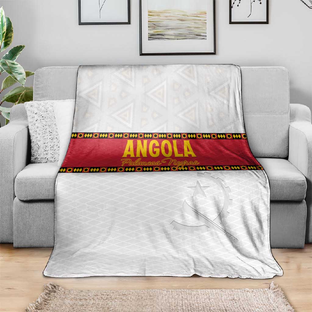 Afro Angola Football Blanket Go Palancas Negras - African Pride