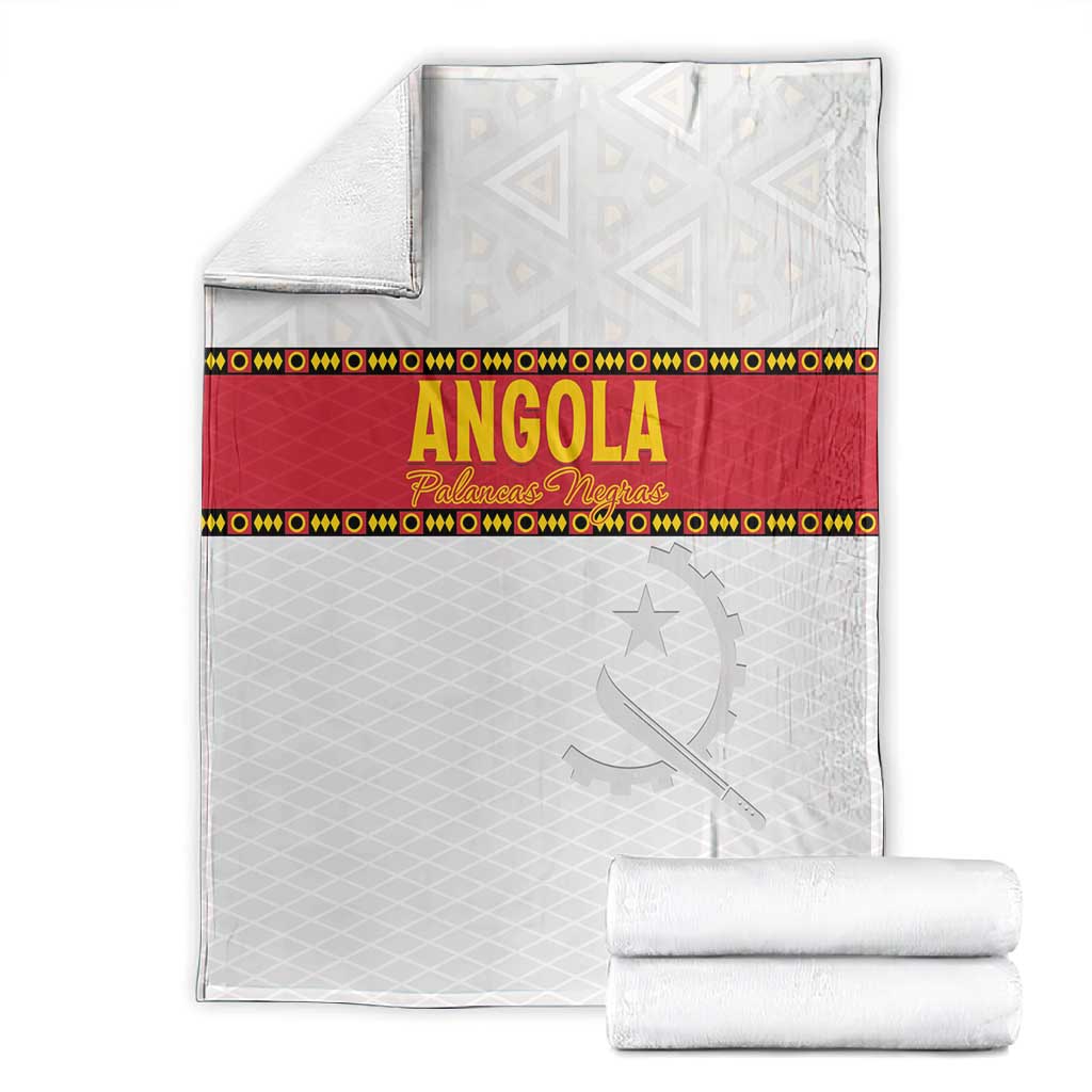 Afro Angola Football Blanket Go Palancas Negras - African Pride