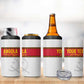 Afro Angola Football Custom 4 in 1 Can Cooler Tumbler Go Palancas Negras - African Pride