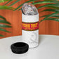 Afro Angola Football Custom 4 in 1 Can Cooler Tumbler Go Palancas Negras - African Pride