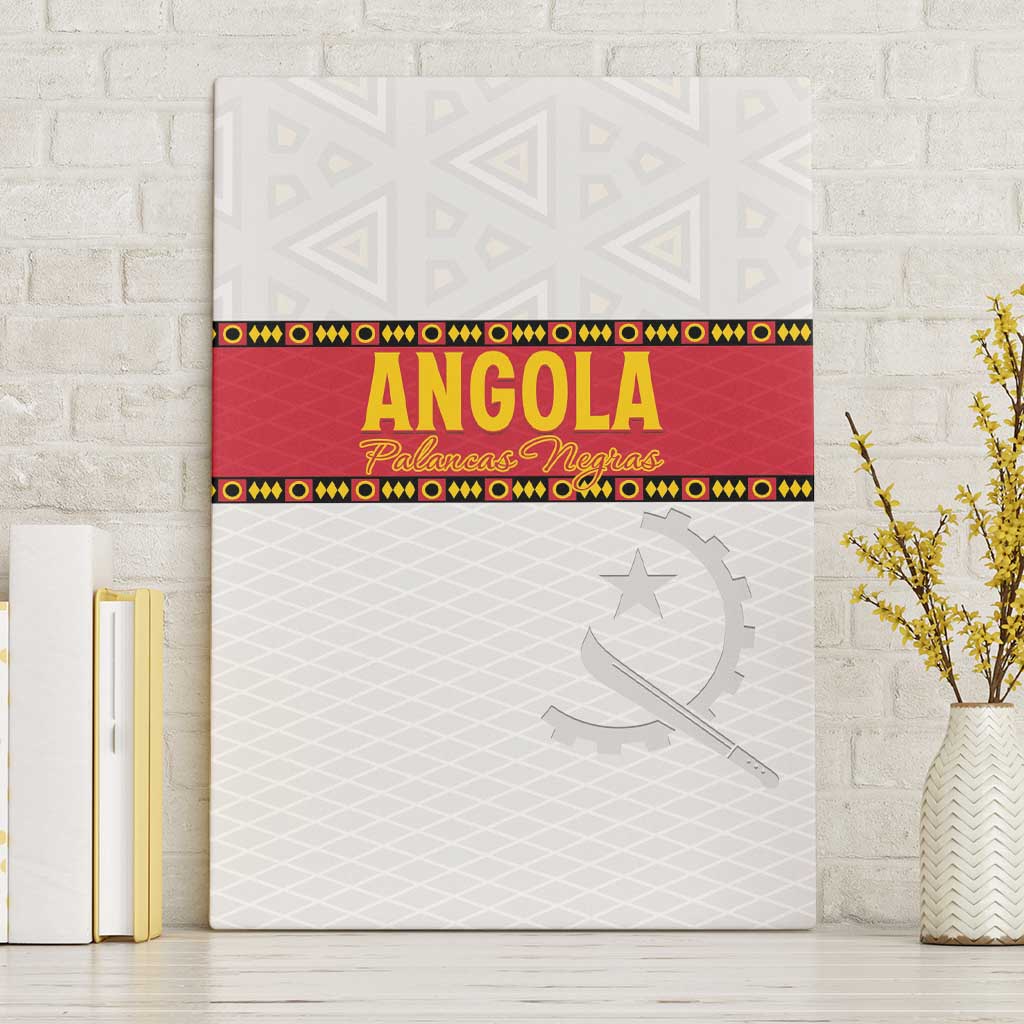 Afro Angola Football Canvas Wall Art Go Palancas Negras - African Pride