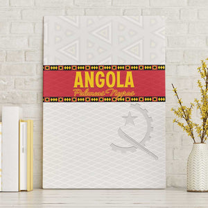 Afro Angola Football Canvas Wall Art Go Palancas Negras - African Pride