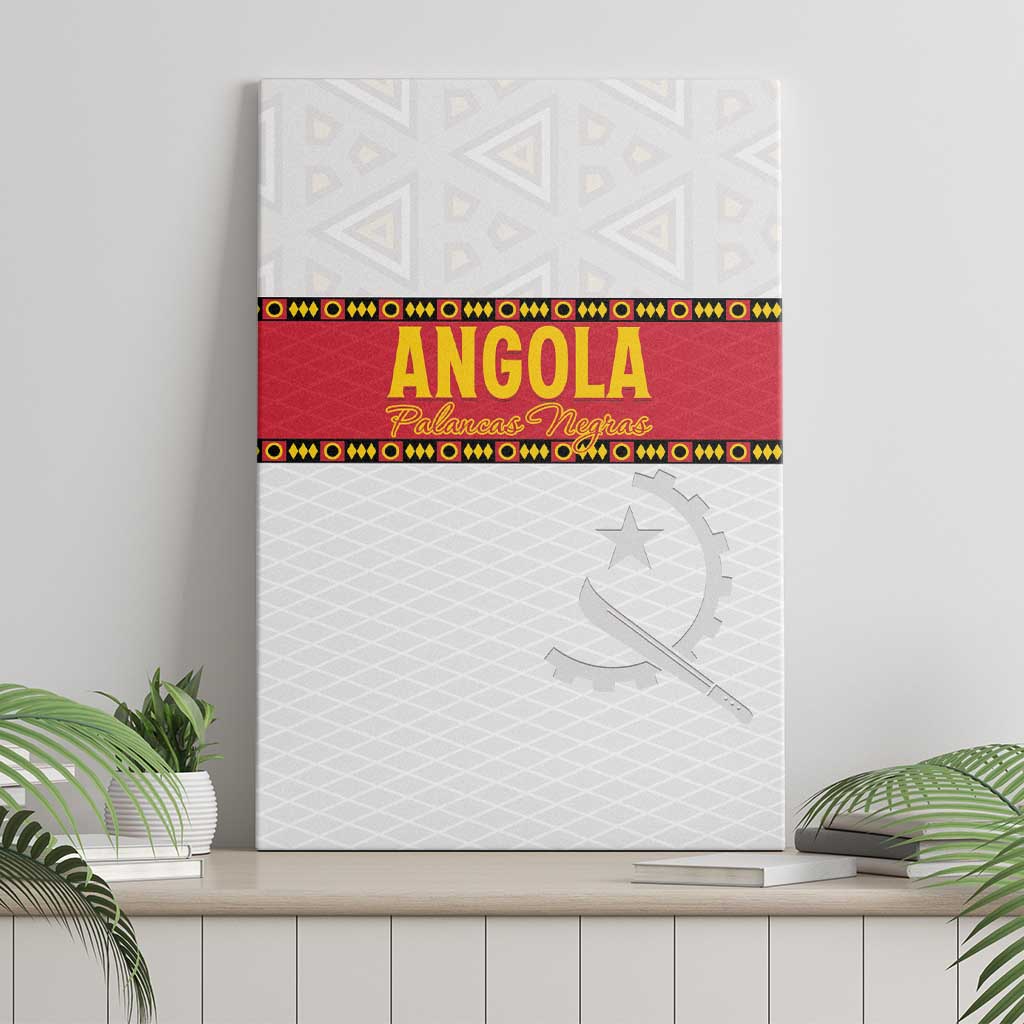 Afro Angola Football Canvas Wall Art Go Palancas Negras - African Pride