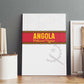 Afro Angola Football Canvas Wall Art Go Palancas Negras - African Pride