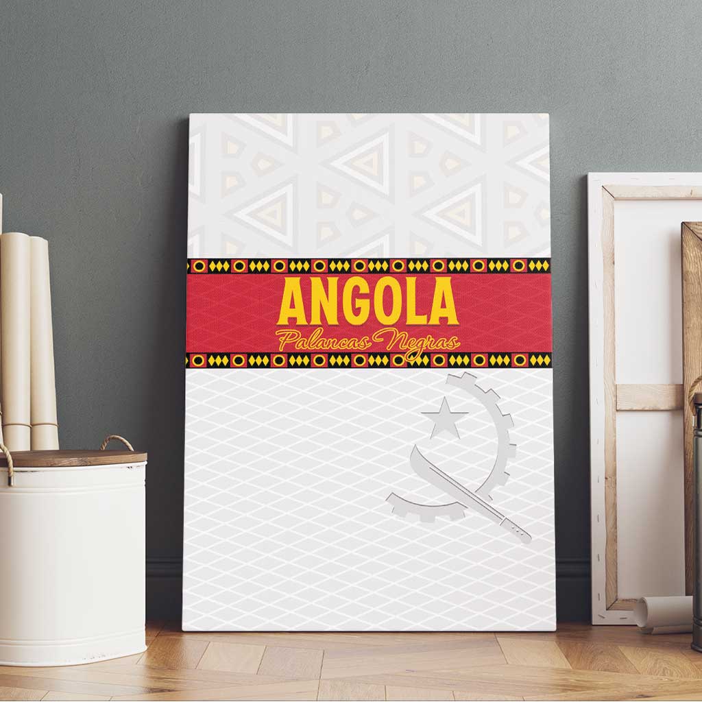 Afro Angola Football Canvas Wall Art Go Palancas Negras - African Pride