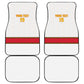 Afro Angola Football Custom Car Mats Go Palancas Negras - African Pride