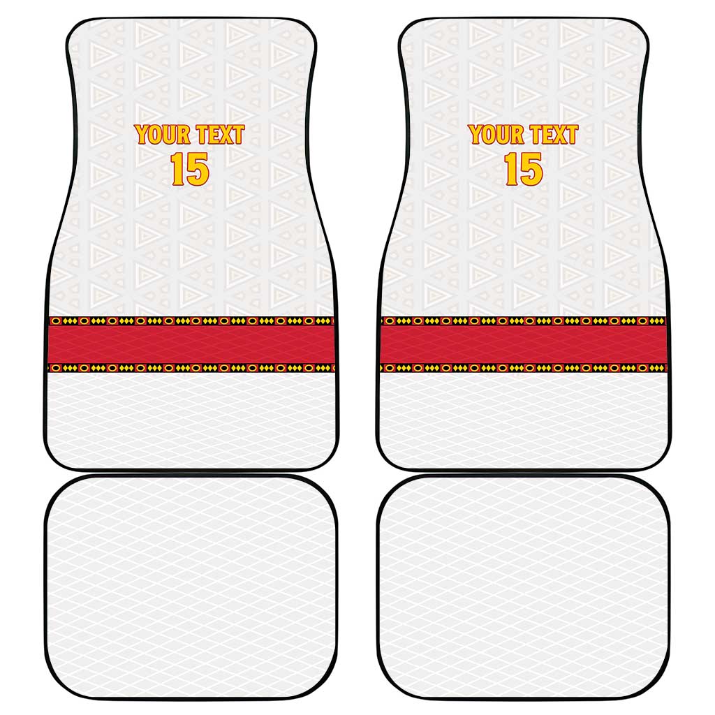 Afro Angola Football Custom Car Mats Go Palancas Negras - African Pride