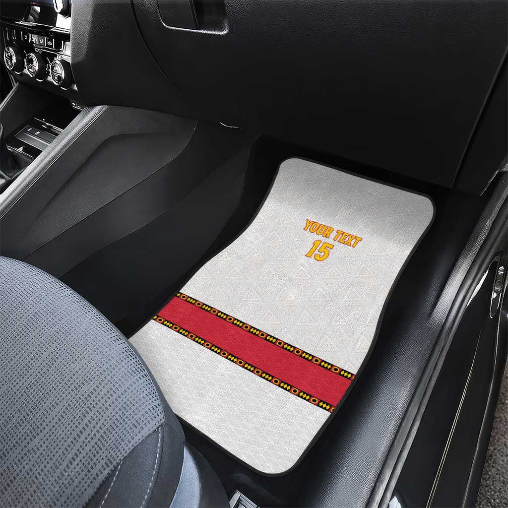 Afro Angola Football Custom Car Mats Go Palancas Negras - African Pride