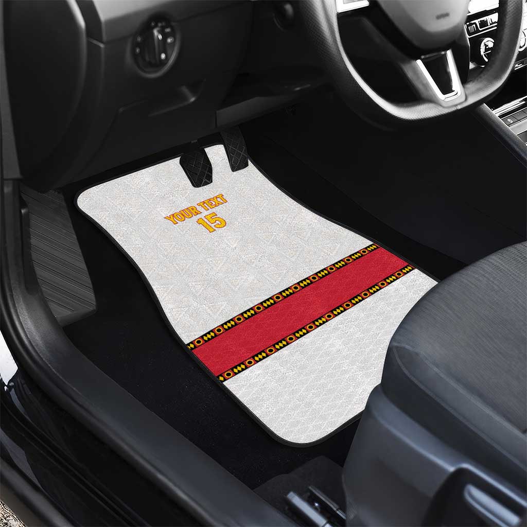 Afro Angola Football Custom Car Mats Go Palancas Negras - African Pride
