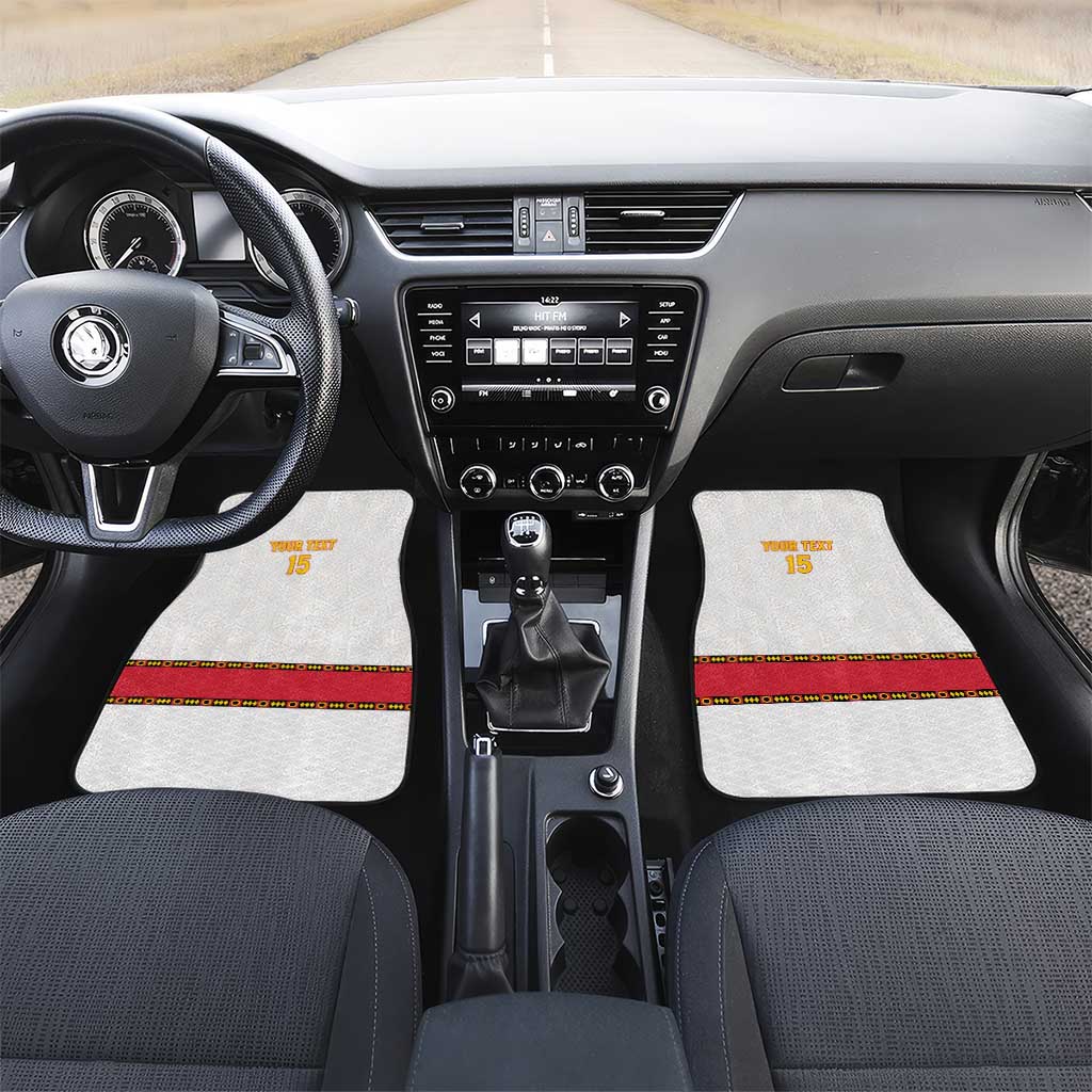 Afro Angola Football Custom Car Mats Go Palancas Negras - African Pride